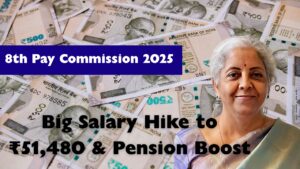 8th Pay Commission 2025: Big Salary Hike to ₹51,480 & Pension Boost